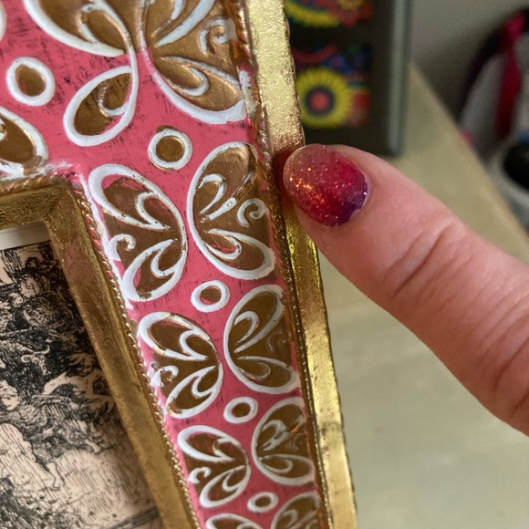 Joan of Arc Vintage Book Art in Upcycled Sicura Malaya Style Frame - Pretty! - Picture 12 of 16